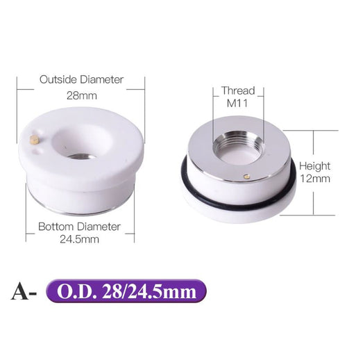 Anel cerâmico cabeçote Precitec A-28