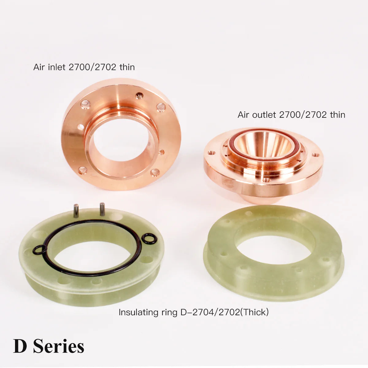 Cerâmica Laser Ceramic Insulating Ring 3501/3502 Slant Hole 2700/2702