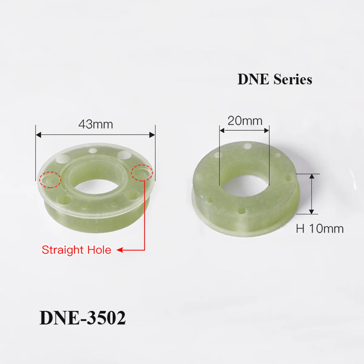 Cerâmica Laser Ceramic Insulating Ring 3501/3502 Slant Hole 2700/2702