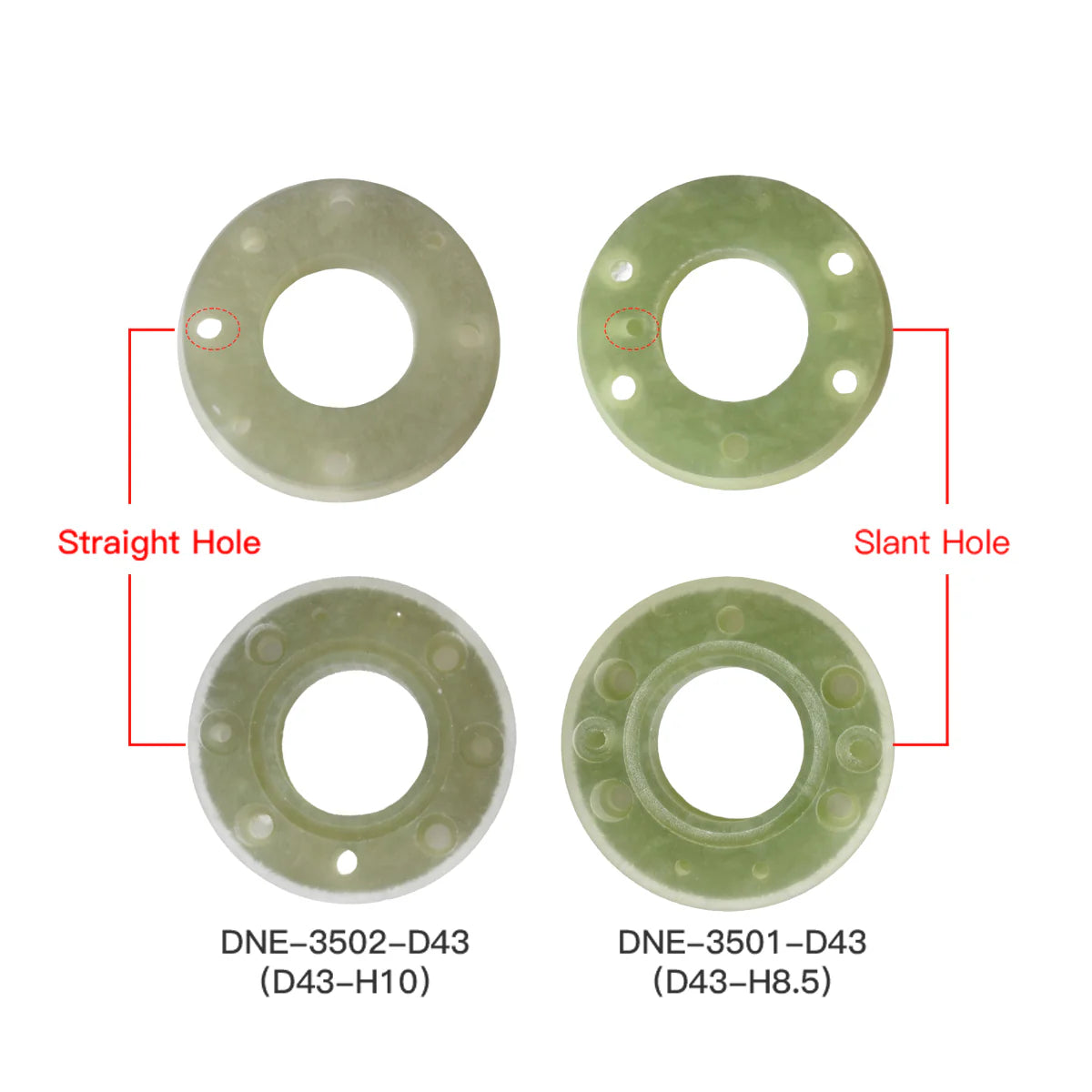 Cerâmica Laser Ceramic Insulating Ring 3501/3502 Slant Hole 2700/2702