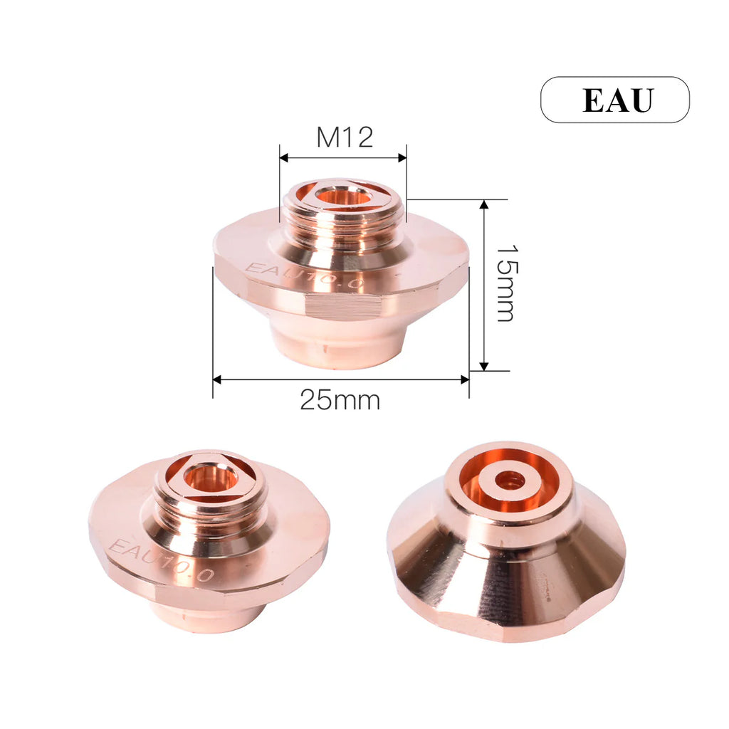 Bicos Laser Cutting Nozzle M11/12 ECU EAU EU EAC Precitec Welding Head