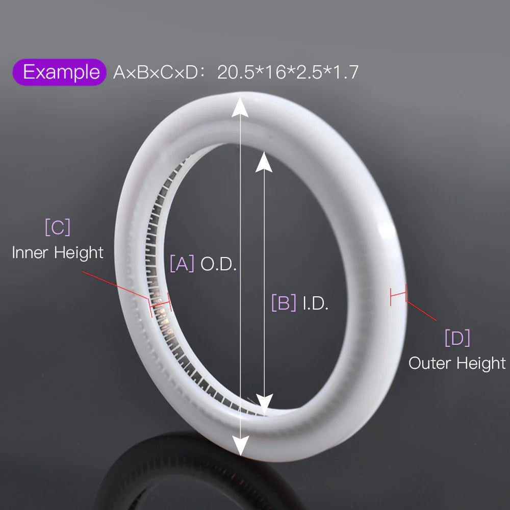 Anel Seal Ringer For QiLin WSX HW CQWY Welding Machine 18x2 20x3 Protective lens laser welding seal ring