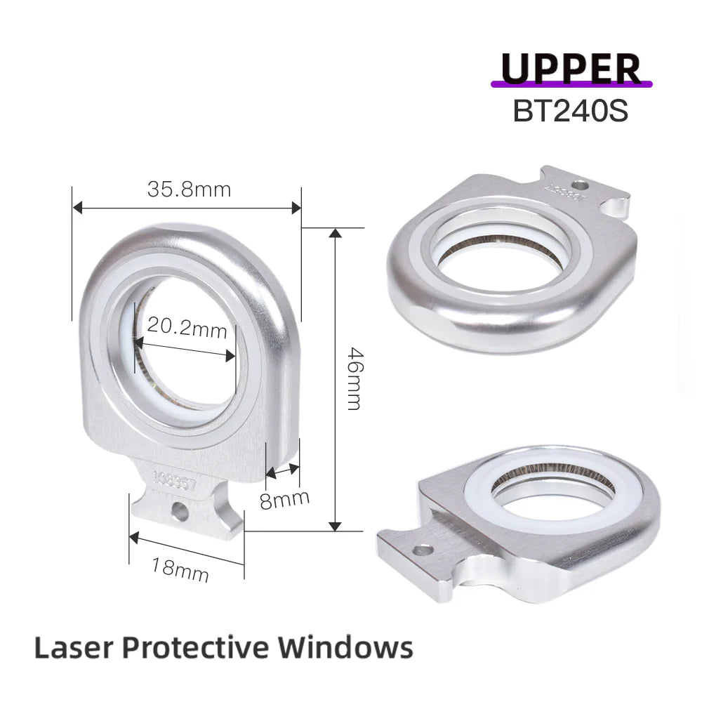 Janelas Original Raytools Upper Down Laser Protective Windows Base Seat