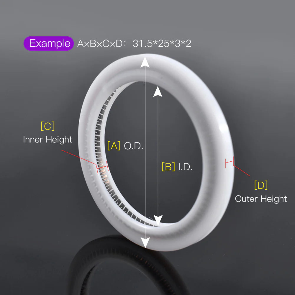 Anel Laser Seal Ring OSPRI Au3tech Fiber Laser Head Protective Lens Seal O-Ring Washer
