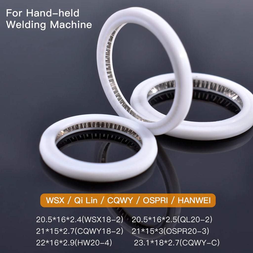 Anel Seal Ringer For QiLin WSX HW CQWY Welding Machine 18x2 20x3 Protective lens laser welding seal ring