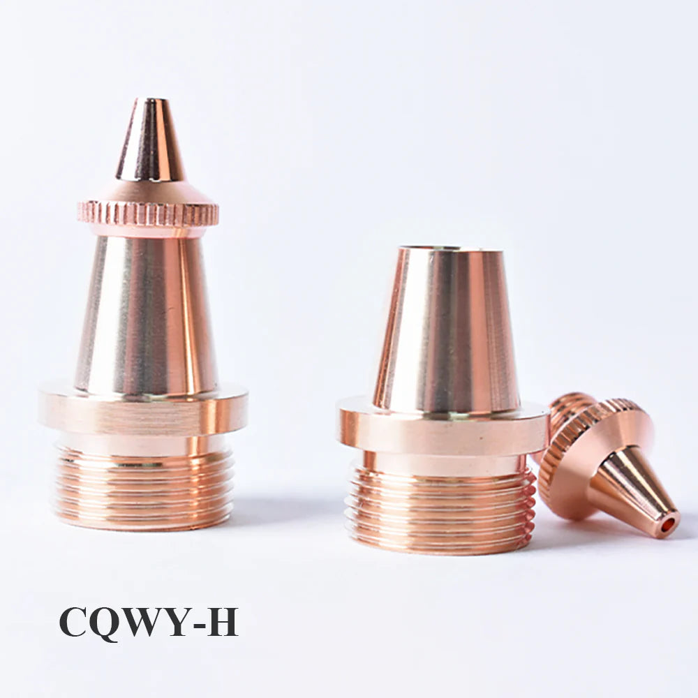Cabeçote de soldagem manual com bocal de cobre M16 para cabeçote de solda a laser CQWY SUP20T/S 23T.