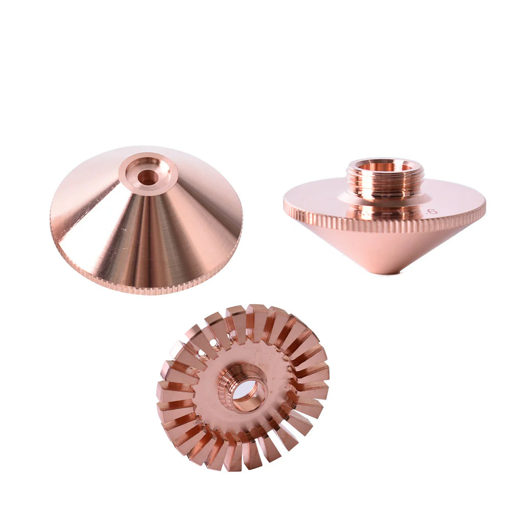 Bicos Penta Laser Cutting Nozzle Connector Heat Sink Radiator Laser Head Holder Fitting
