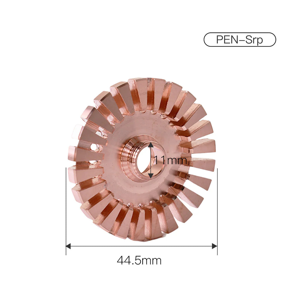 Bicos Penta Laser Cutting Nozzle Connector Heat Sink Radiator Laser Head Holder Fitting