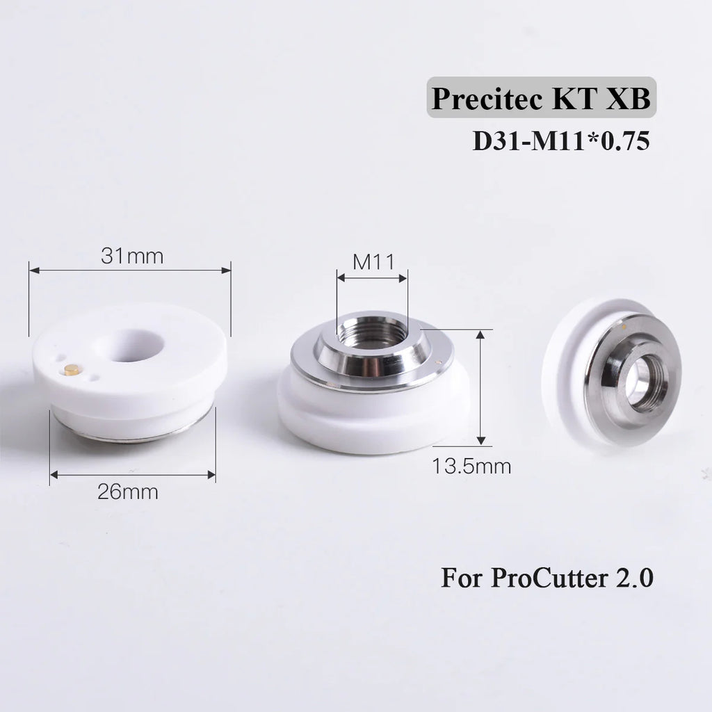 Cerâmica suporte para bocal de laser Laser Ceramic Ring Precitec KTXB P0595-94097 M5 M6