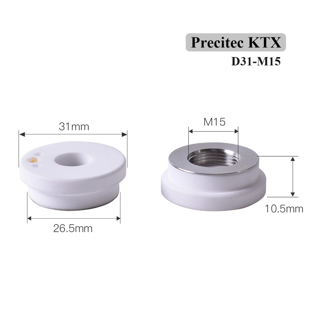 Cerâmica suporte para bocal de laser Laser Ceramic Ring Precitec KTXB P0595-94097 M5 M6