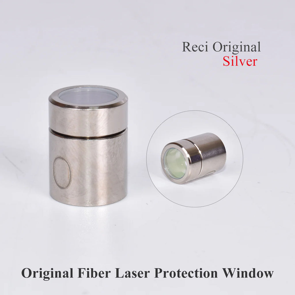 Proteção Original IPG Reci Fiber Laser Source QBH Output Connector Gap 4KW Optic Crystal Protective Lens for 1064nm Cutting Head