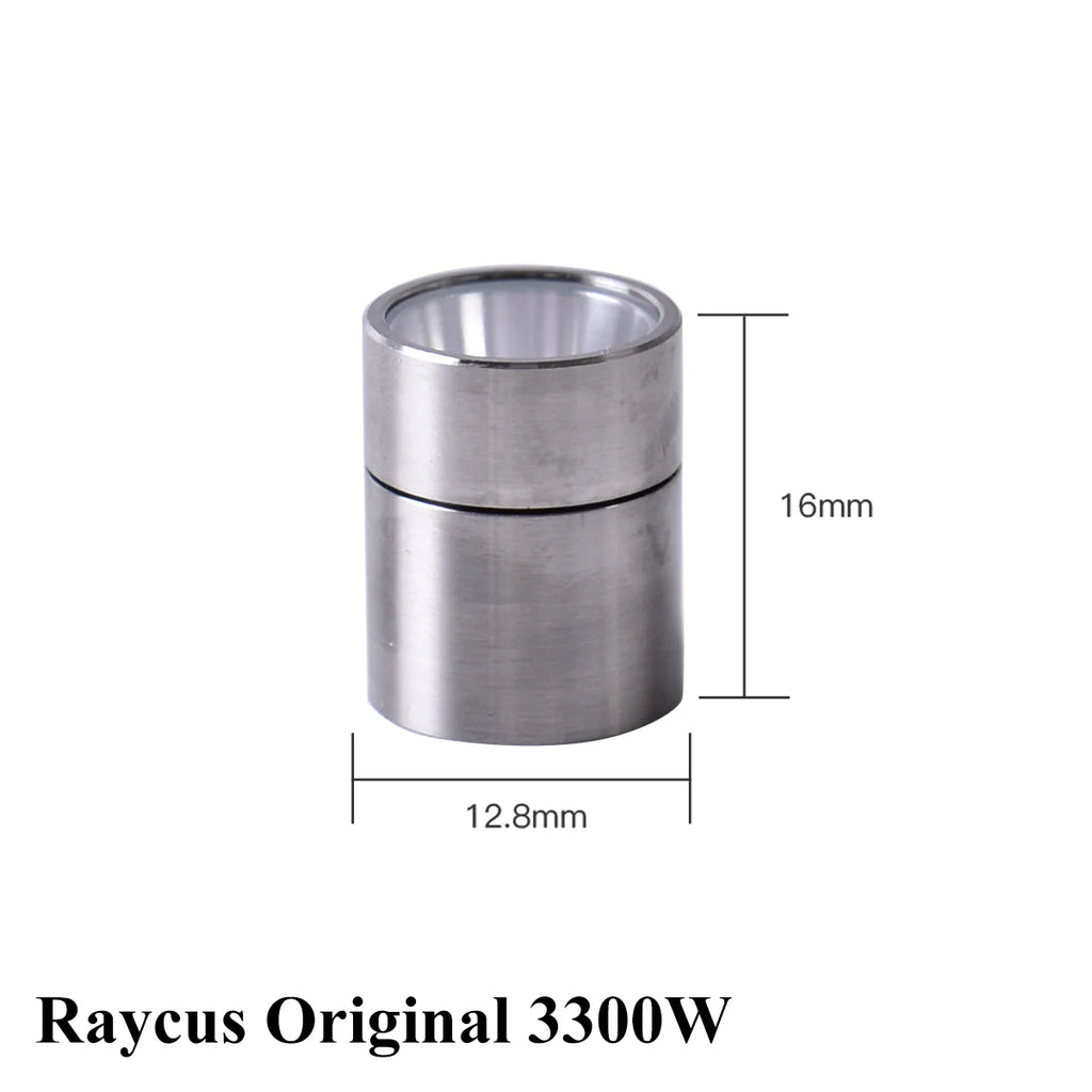Proteção Fonte de laser de fibra original de 3,3 kW, saída QBH, lente protetora, cabeçote de corte Raycus de 4/6 kW.