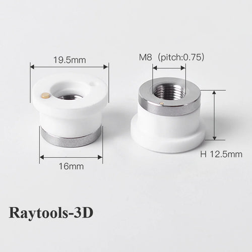 Anel Cerâmico para Cabeçote de Corte a Laser Raytools 3D D28/21.4 M11
