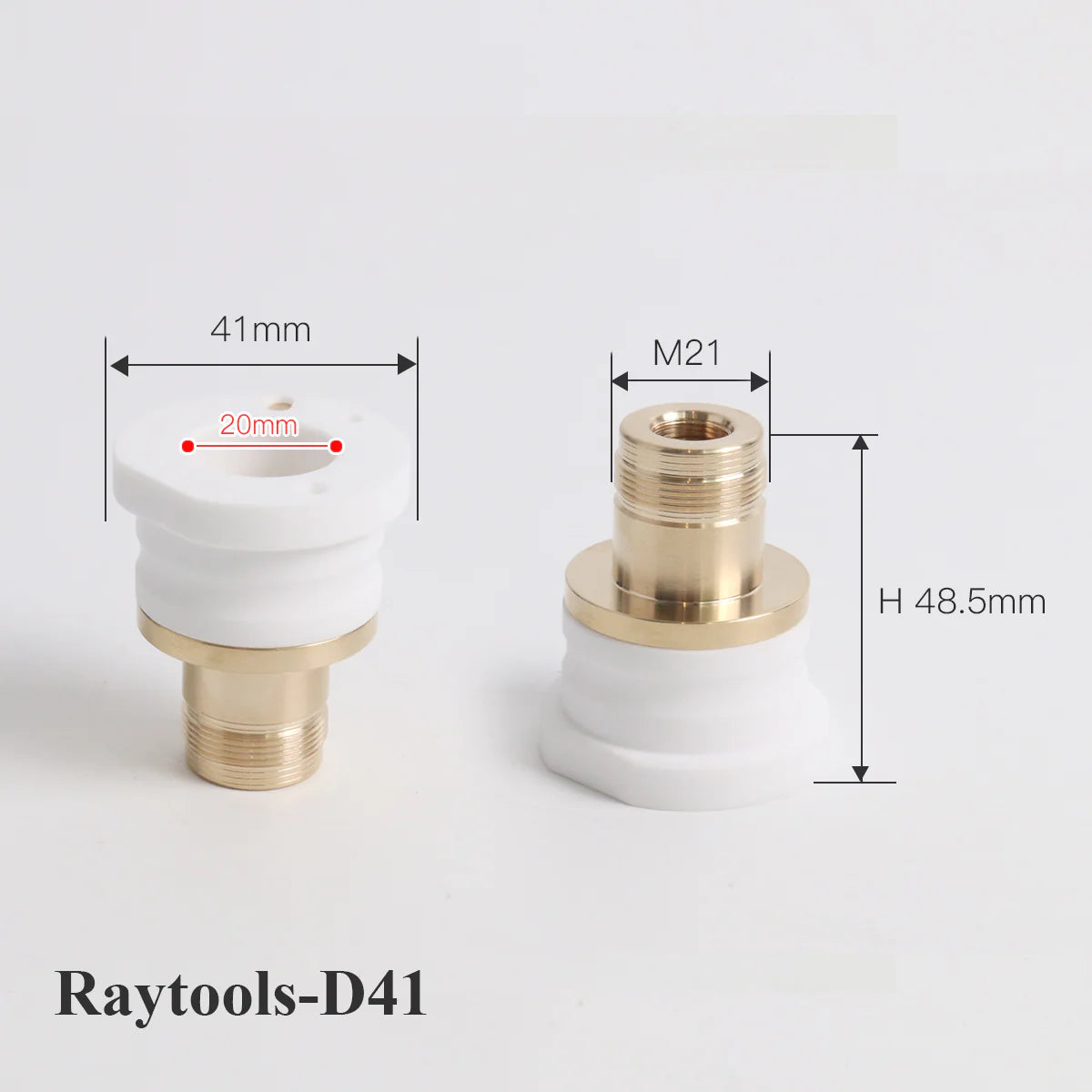 Cerâmica Raytools Laser Cutting Head 3D D28/21.4 M11 Ceramic Ring