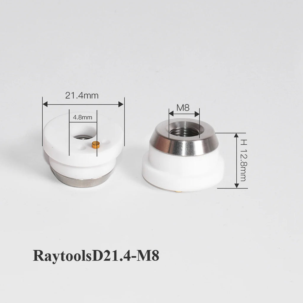 Cerâmica Raytools Laser Cutting Head 3D D28/21.4 M11 Ceramic Ring