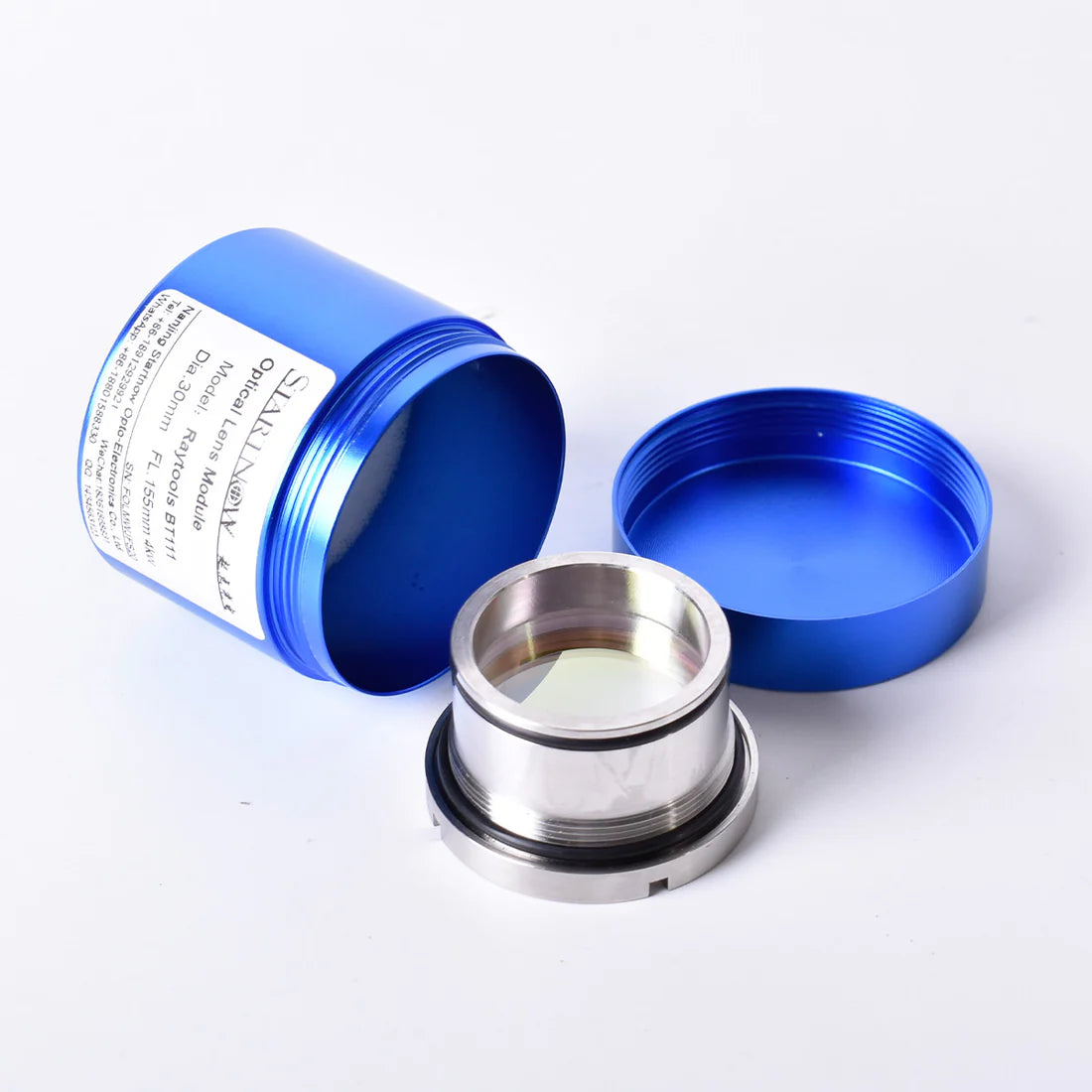 Conjunto de lentes colimadoras para foco a laser com suporte para Raytools BT240S BM111