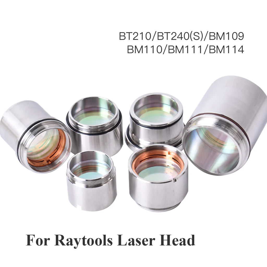 Conjunto de lentes colimadoras para foco a laser com suporte para Raytools BT240S BM111