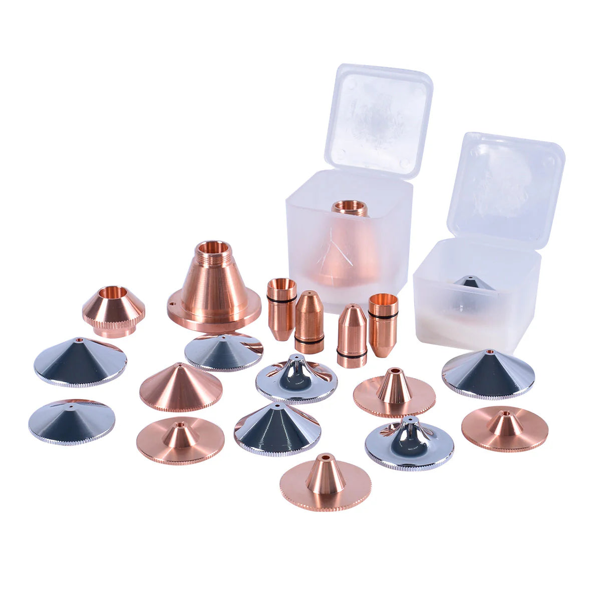 Bicos Bulge Laser Nozzles D32 For WSX HANS Raytools Cutting Head Holder Nozzle